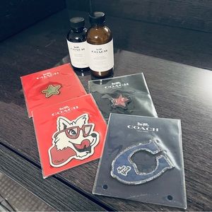 Coach leather cleaner/ moisturizer and stickers